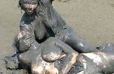 wrestling naked fighting girls woman mud tumblr tag google