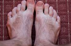 hairy man foots