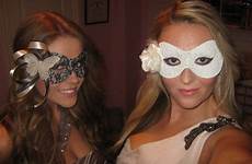 mask masquerade masks nude girl lace girls party wearing beautiful samantha peach