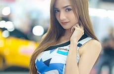 thai thailand hot girl bangkok model racing auto salon girls beautiful truepic