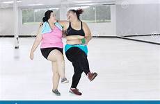 exercising women fat together preview
