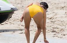 kardashian kourtney beach swimsuit miami sexy hawtcelebs story candids gotceleb hot aznude