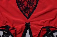 crotchless girdle powernet straps