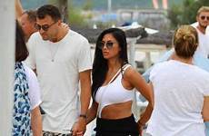 nicole scherzinger swimsuit white tropez dimitrov grigor saint gotceleb