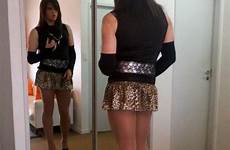 sissy crossdresser skirt