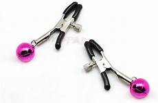 clip nipple labia sex clitoris toy bell stimulate shaking papilla breast toys clamps clamp