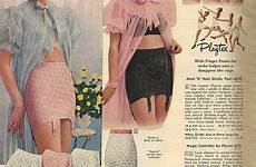 sears vintage catalog lingerie girdle bra sexy latex underwear fashion classic retro flickr 1958 ads 1950s girdles two ladies when