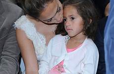 jennifer daughter emme lopez her show mother kiss chanel looks coveted impressed row seat famous fashion casper mommy entertained demarchelier