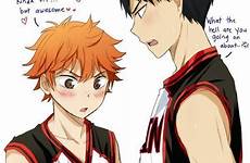 haikyuu kagehina anime kuroko crossover basketball boys sports google knb basket fanpop kyuu high au headcanons crossovers manga karasuno fanart