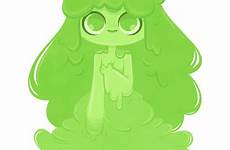 slime girl goo deviantart drawing monster cute form actual