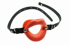 ring mouth gag lip leather open genuine oral rubber games adult female school style girl bondage stuffed fixation restraints toys