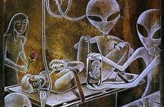 alien aliens grey space abduction artwork abductee ancient gray visit