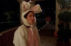 buffy slayer vampire anya bunny bunnies suit costume emma caulfield halloween itself fear bearing beware lessons chocolate life saved