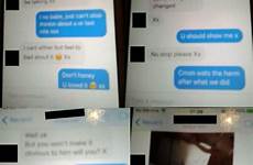 cheating texts discovers broken racy