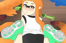 splatoon girl butt anime nude gif fanart animation deviantart blinking eyes cartoon giphy lazy time xxgasm find share