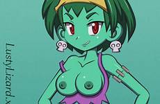 zombie hentai gif girl shantae rottytops xxx gifs game pussy female rule rule34 green hair animated undead skin red options
