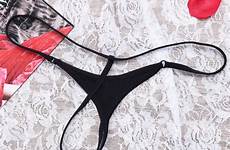 string women crotchless lingerie thong panties underwear bikini briefs mini 1pc include set