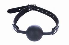 gag harness head ball mouth bdsm silicone restraints pu bondage leather open