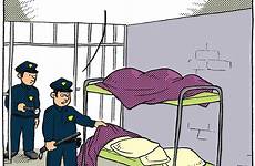 prison cartoon humor funny cartoons escape conditions they jail comic comics satire scum political line