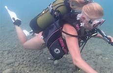 scuba diving women girl mask girls diver bikini gear underwater suit wetsuit photography