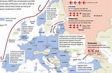 russian aircraft nato airspace air sea international force north washingtonpost map intercepts bomber military baltic fighter washington post attack tu