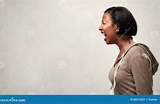 screaming woman african angry american crying preview