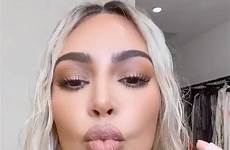 kimkardashian underboob flaunts sizzling bleached