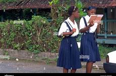 jamaican painet schoolgirls talking