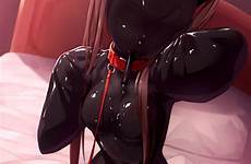 bitchsuit gimp vibrator drew breathplay mask bodysuit gelbooru leash hentaipetgirls hentaisource nsfw