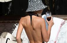 emily ratajkowski thong suit miami nude story bathing aznude bodysuit poolside vacation seen friend while sexy donned