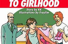 girlhood fiction tg crossdressing trap comix