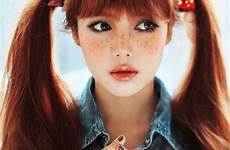 hair freckles redheads pigtails pony hye pigtail maquillaje ulzzang pippi favim 9gag auburn braces lips cabello hermoso