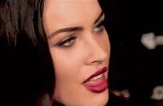 megan fox gifs gif sexy tongue hot celebrity pretty fanpop has ever giphy animated tumblr tweet