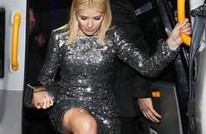 holly willoughby legs party brits skimming dress after twitter afkomstig van choose board