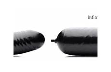 inflatable dildo plugs fill fistfy dildos circumference placing discomfort senses