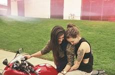 lesbians biker motorbikes