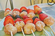 summer dessert kabobs time patio desserts sweet choose board party