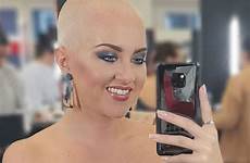 bald women sexy shaved girls shave big hair choose board