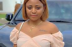 regina daniels flaunts forever tattoo real nairaland her reveals truth finally father celebrities chest
