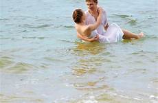 romantic romantisch strand phuket eiland portret openlucht kleren katoenen jong