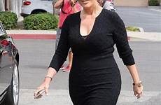 kris jenner dress curvy kardashian style dresses derriere outfits her dailymail skintight showcases hair article nude face fashion pixie cuts
