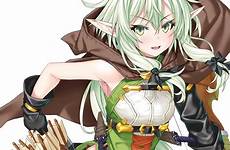 goblin slayer elf archer high white kannatsuki noboru red character ranger rogue years