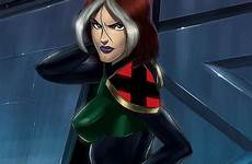 rogue sunsetriders7 vampira evo xmen suited superheroes femininos salvo