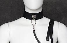 collar leash bdsm sex slave bondage collars neck fetish leather toys public sexy chain ring rings store restraints adult pu