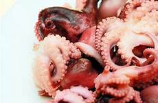 marinated cephalopod