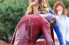 supergirl melissa gustin crossover benoist wrap episode