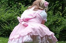 baby wear sissy girls pink dress under girl prissy dresses nappy her diaper boy pants made plastic things diapers off