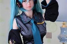 anime doll miku sex hatsune dolls cosplay japanese vagina silicone size big breast real realistic ass skeleton huge 165cm beauty