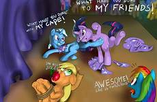 trixie twilight vs fight xbi mlp deviantart fan