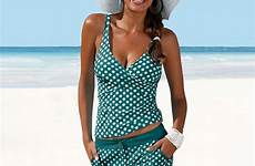 women bathing swimwear swimsuit tankini bikini suit plus size two set suits swimsuits beachwear brazilian sexy beach dot polka piece